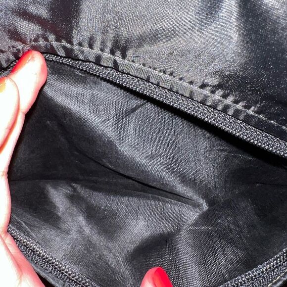 BLACK basic bag with silver accent - Picture 2 of 5